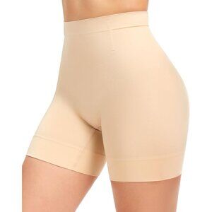 Women's Tummy Control Shapewear Shorts, Seamless Butt Lifter, Mid-waist XXL